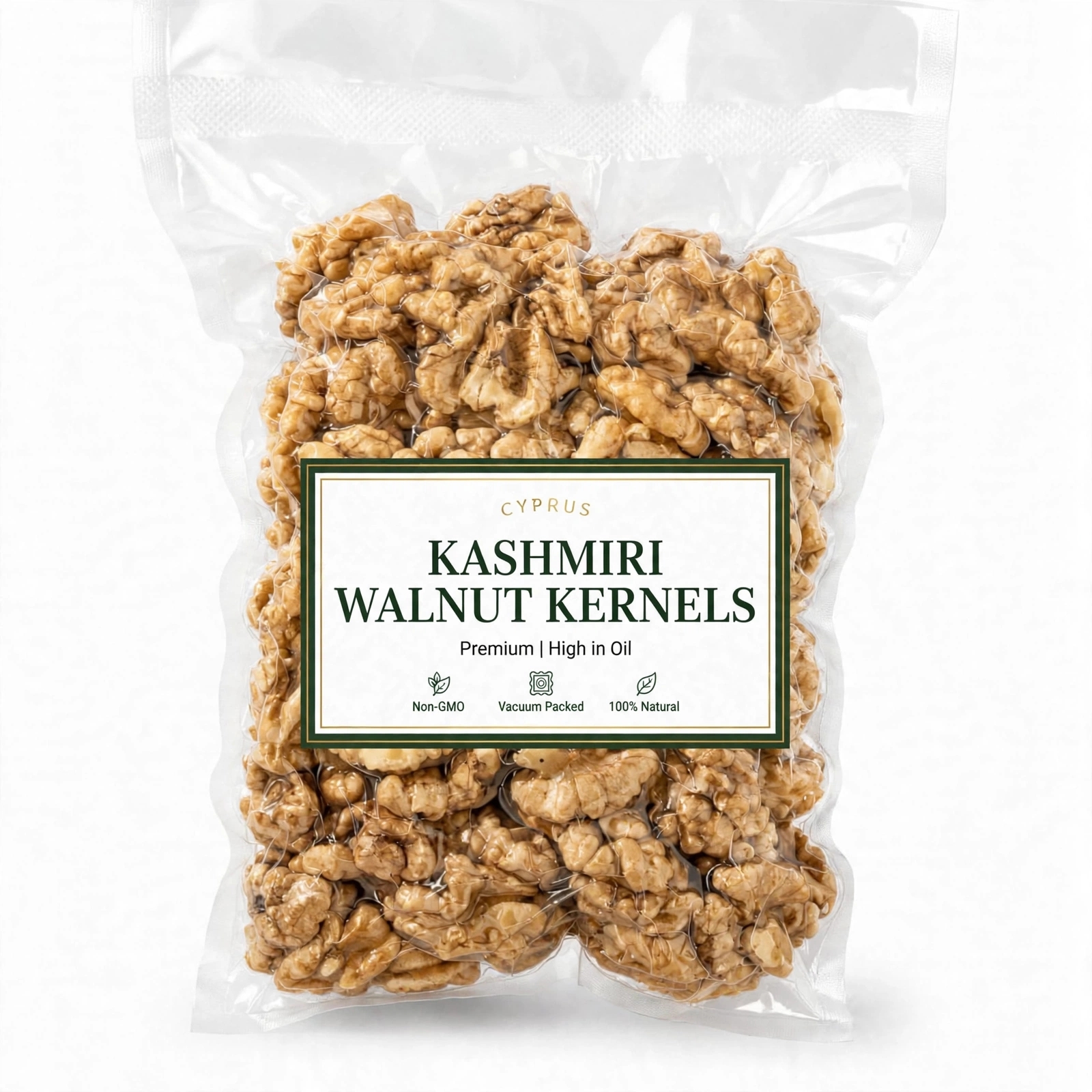 Kashmiri White Walnut Kernels (Bina Chilke Wala Akhrot Giri