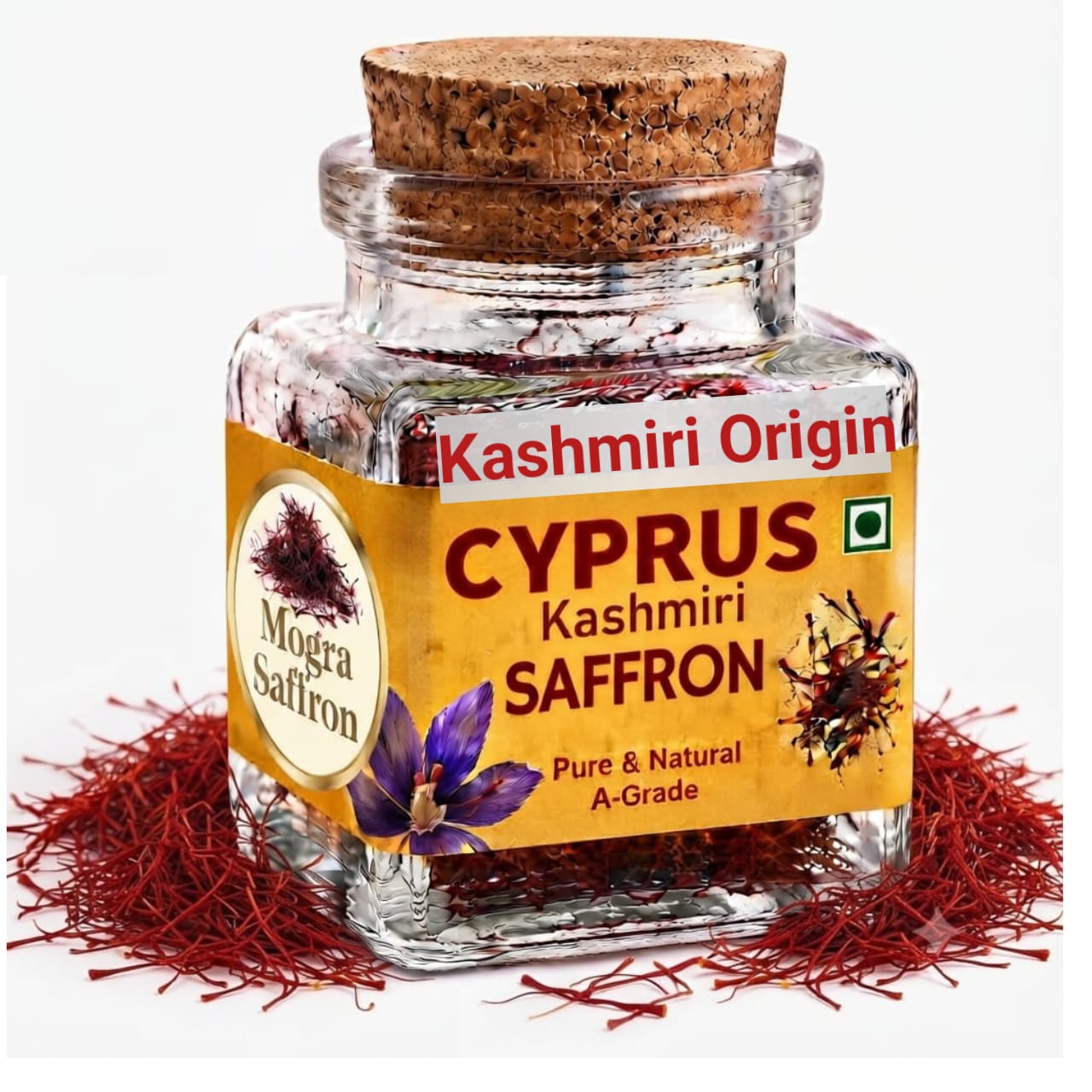 Kashmiri Mogra Saffron Online - Strong Aroma|Buy 100% Pure