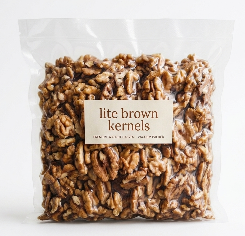 Kashmiri Lite Brown walnut kernels- 2Pieces