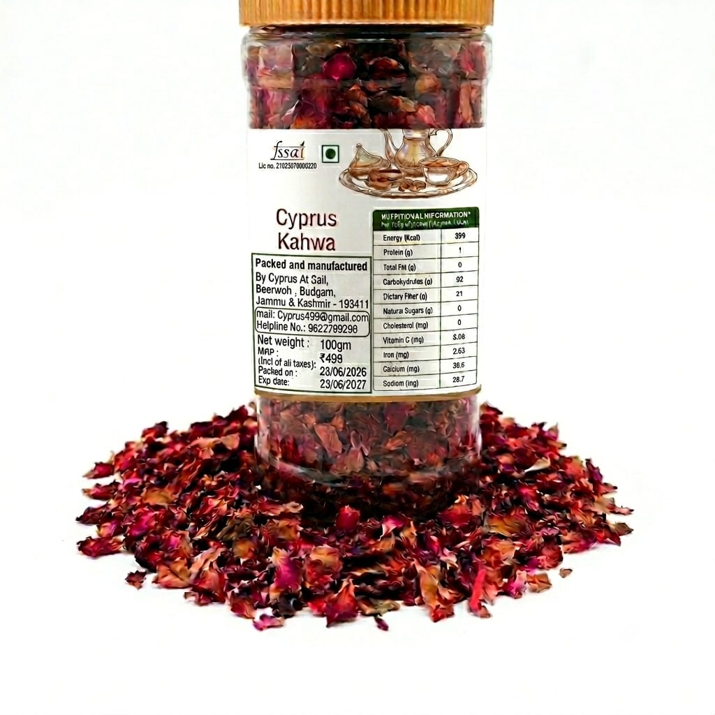 Kashmiri Kehwa Tea 100g - Traditional Blend 11 Herbs| Detox & Immunity
