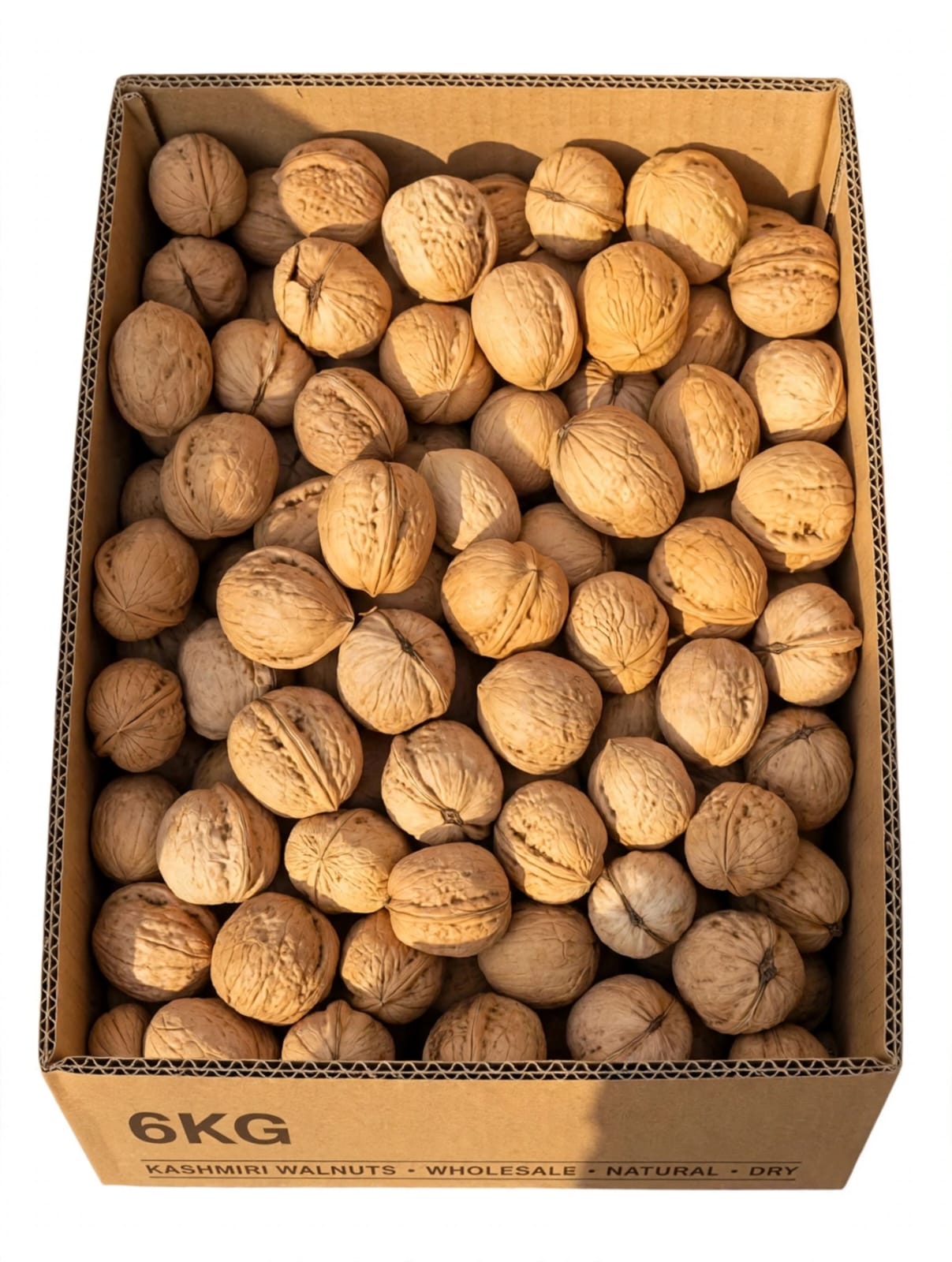 kagzi Walnuts 6kg box 